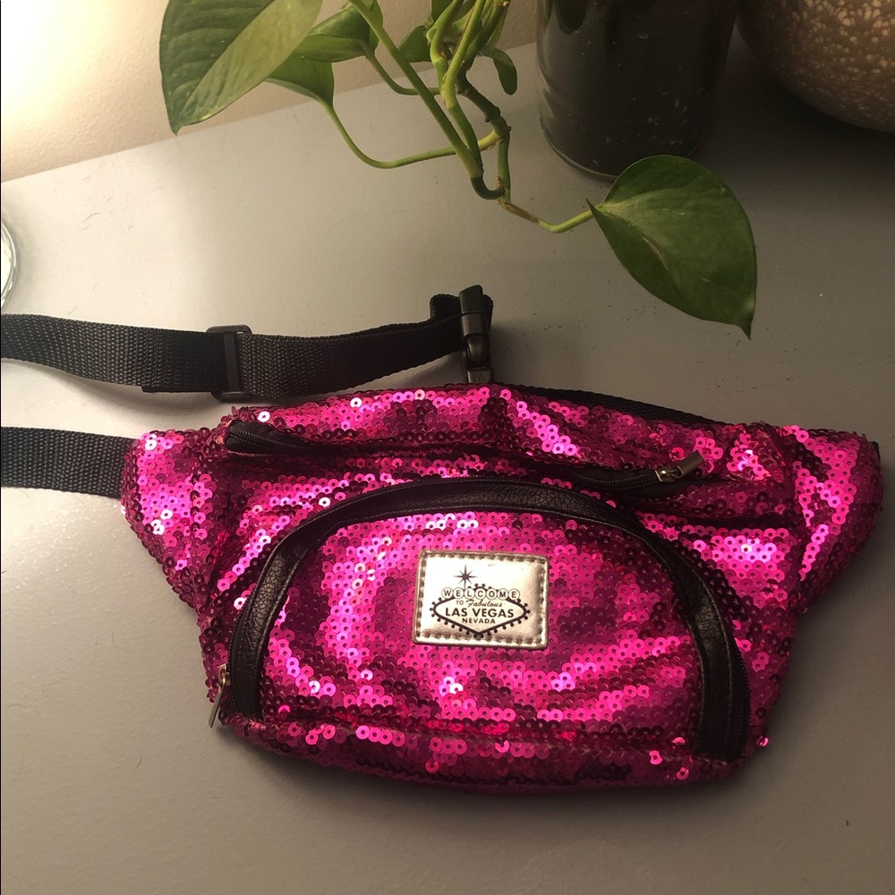 Sequin Las Vegas Fanny Pack